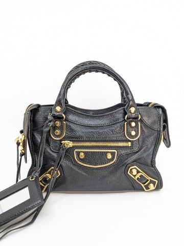 Balenciaga City Edge Mini GHW