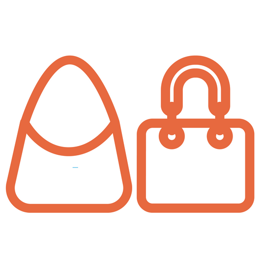Icon showing handbags