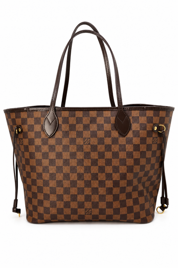 Louise Vuitton Neverful Damier MM Red Lining