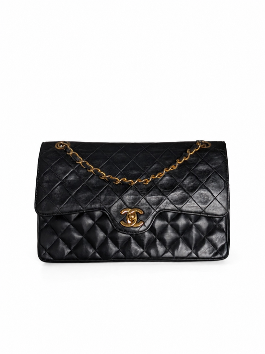 Rare Vintage Chanel CF Medium 24K Gold Hardware