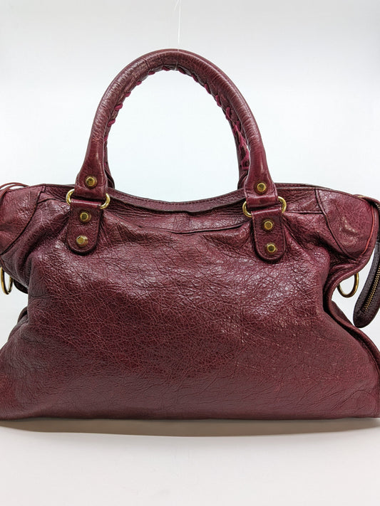 Balenciaga Medium City Red