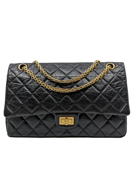Chanel Reissue 226 Aged Calfskin Gold Hardware