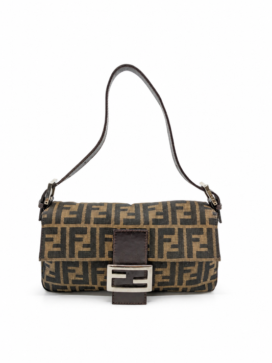 Vintage Fendi Baguette in Brown Zucca